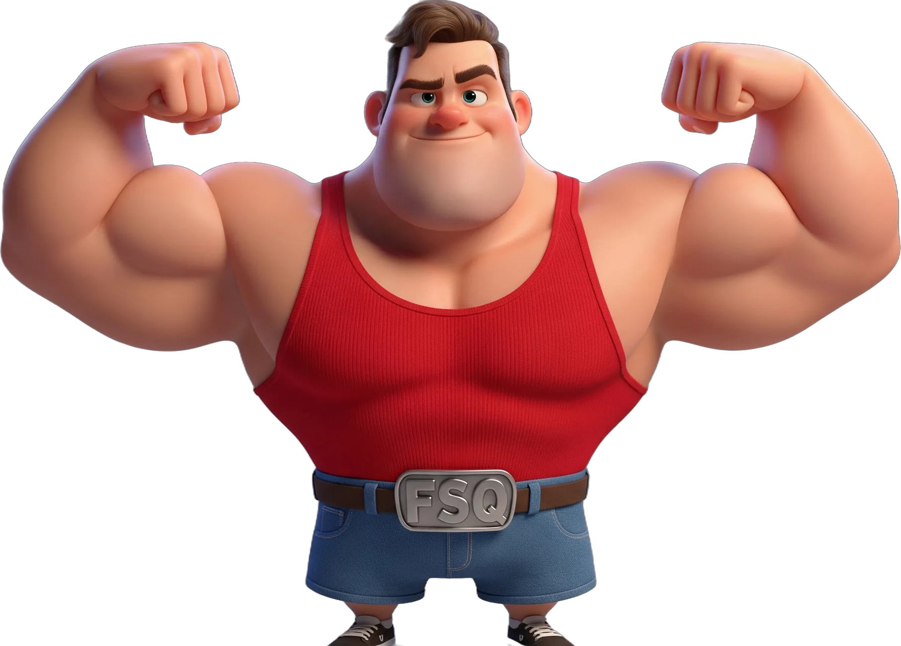 Fortão do Empurrão, personagem da Desbullynização