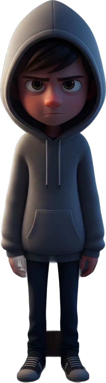 Sombra do Medo, personagem da Desbullynização